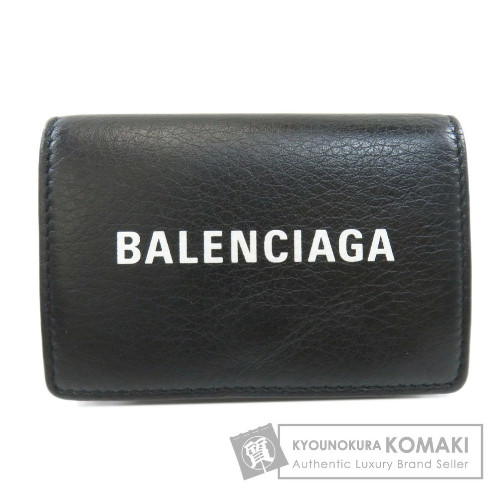 Balenciaga Wallet Bi fold Wallet Leather
